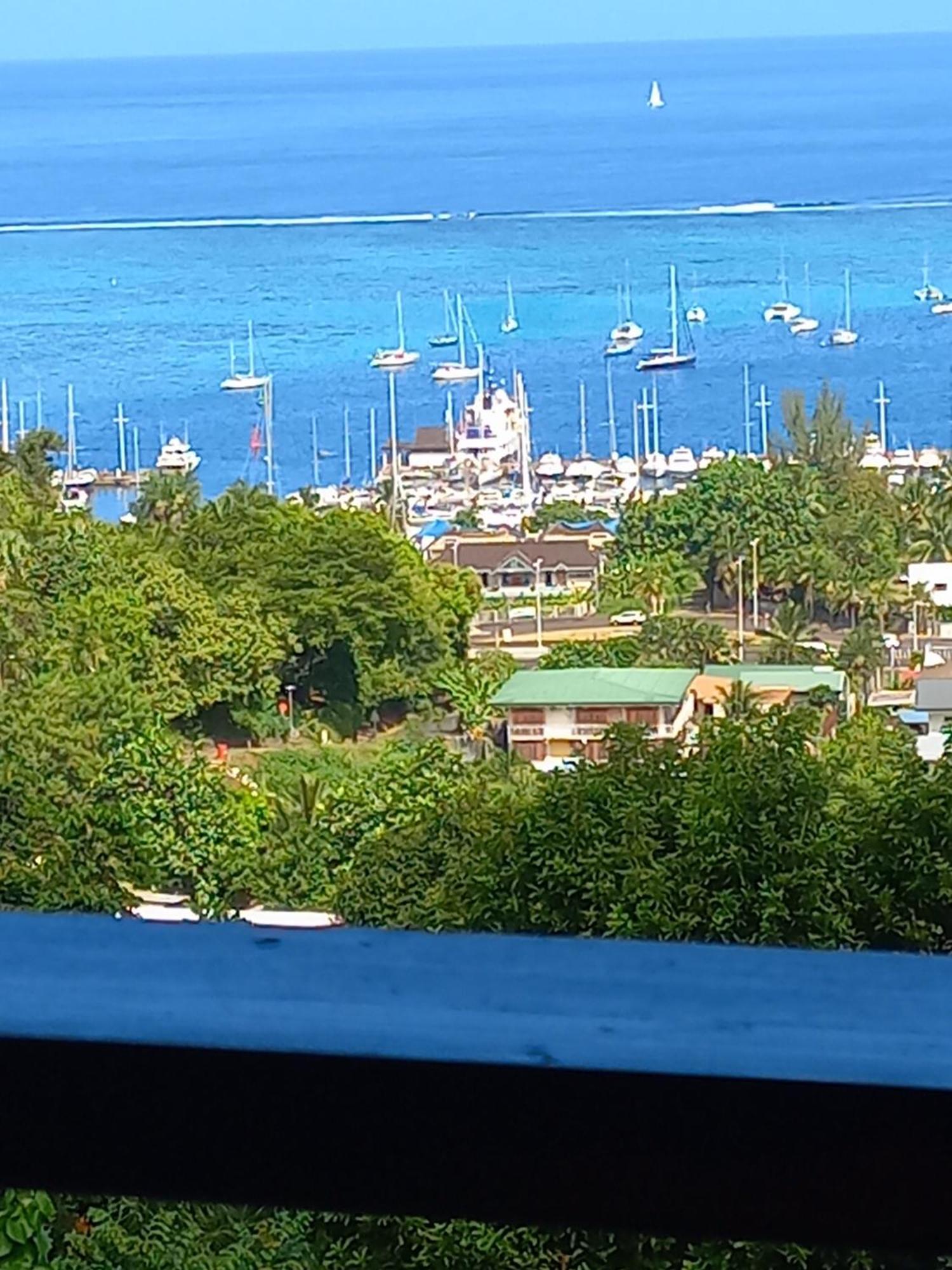 Marina Blue Fabuleux Appartement Vue Lagon Punaauia Kültér fotó