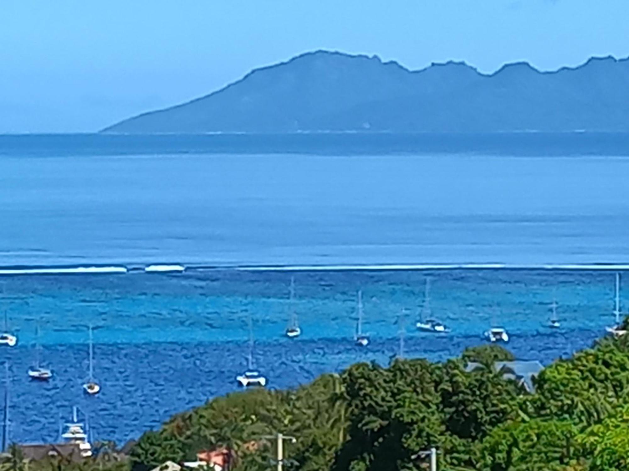 Marina Blue Fabuleux Appartement Vue Lagon Punaauia Kültér fotó